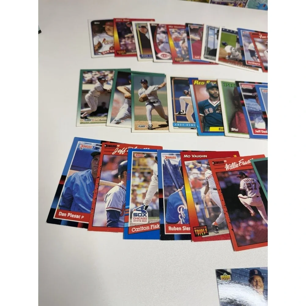 Vintage 80s 90s Baseball Cards Lot of 35 MLB‎ Players